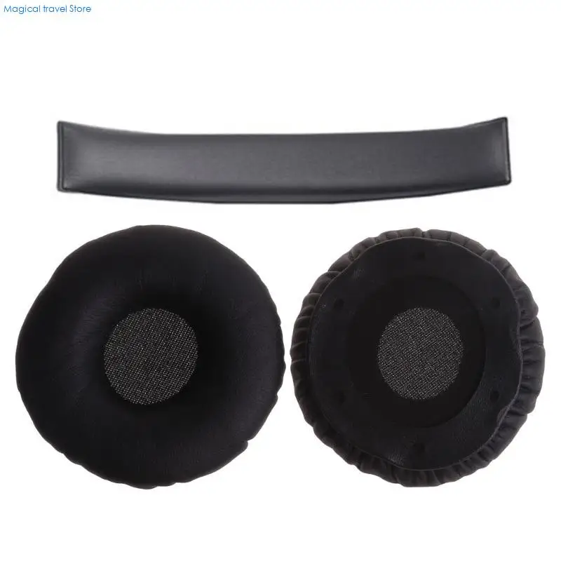 N2UB Replacement Pillow Ear Pads Headband Earpads Foam Cushions Cover Cups Repair Parts for sol Republic Tracks for hd V10