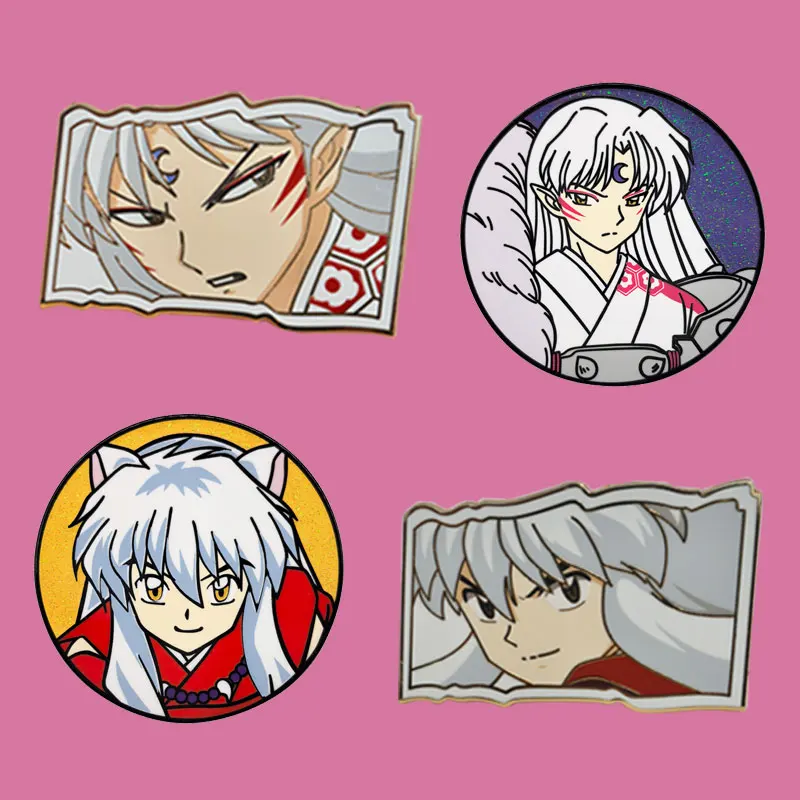 Exquisite Series Badges Classics Hot Blood Boy Anime Enamel Pins Originality Lapel Brooch Fans Gift Collect Commemorate
