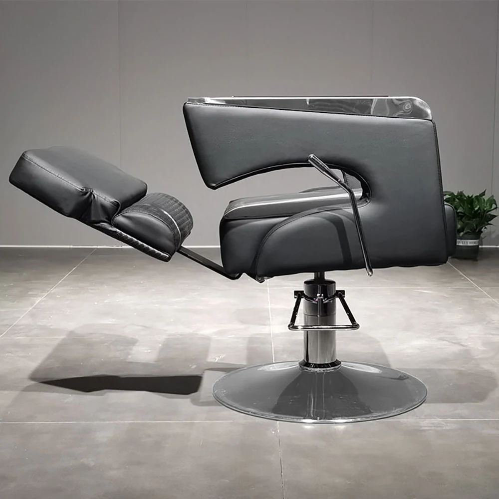 Modern Comfortable Barber Chair Luxurypersonalized Elastic Stylist Salon Chairergonomic Portable Stuhl Salon Furniture