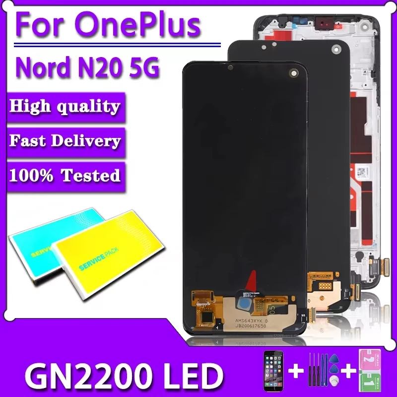 643-amoled-for-oneplus-nord-n20-5g-lcd-display-frame-touch-panel-digitizer-assembly-for-1-n20-5g-gn2200-cph2459-display
