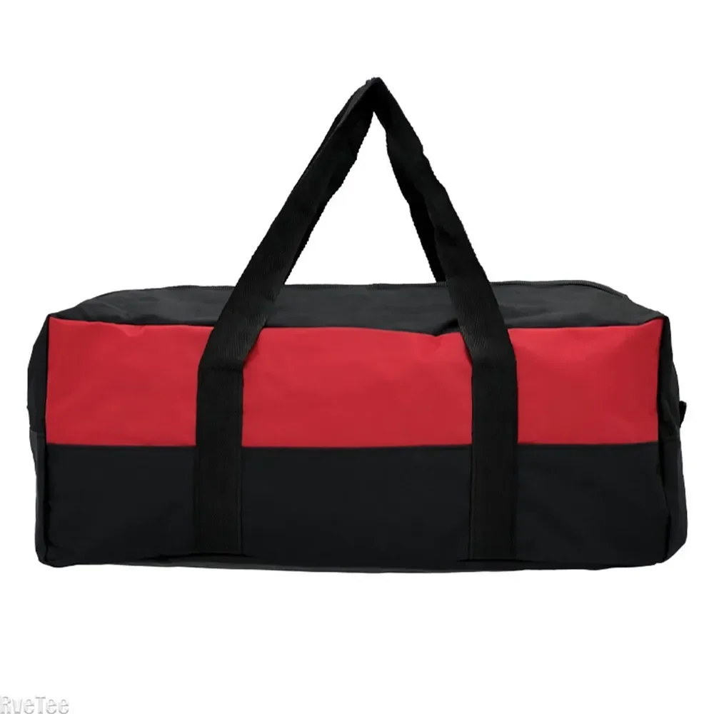 Multi-functional 19Inch Oxford Cloth Tool Storage Bag Wide Mouth Large Tool Tote Bag for Electrician Carpenter