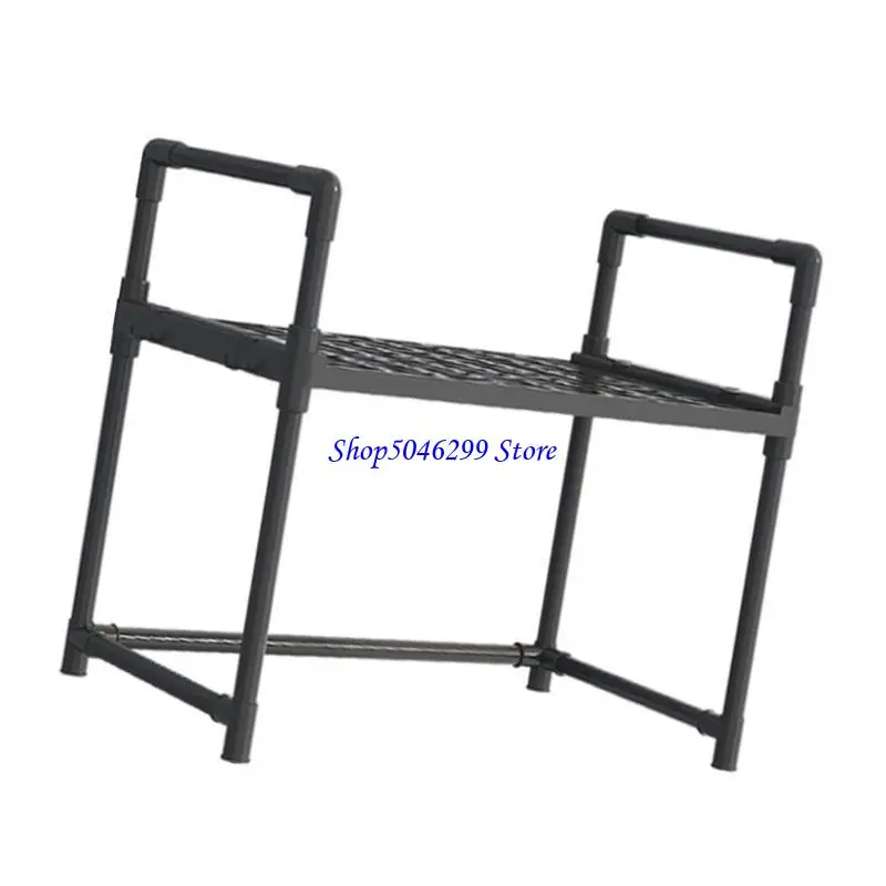 

H55A Practical Kitchen Rack Efficient Storage Holder For Microwave And Accessories