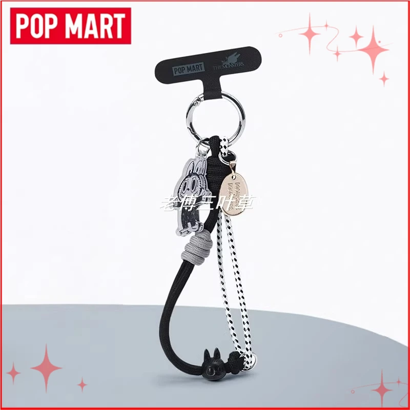 

POP MART THE MONSTERS: Серия к 10-летию – Брелок-ремешок для телефона (слепая коробка), сопутствующие товары