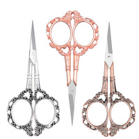 Zxiixz 1Pcs Vintage Plum Cut Stainless Steel Tailor Scissors Home DIY Fabric Sewing Accessories Embroidery Sewing Shears