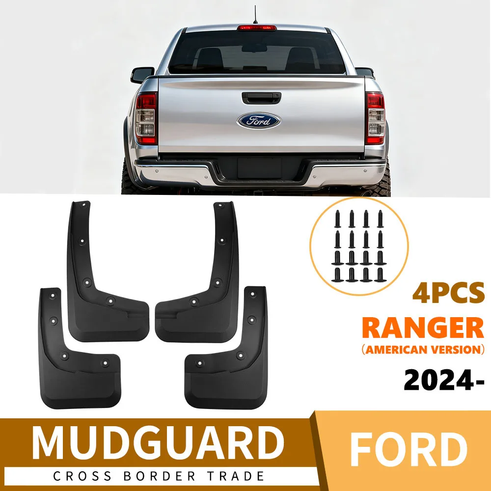 

Для Ford, США, версия Ranger 2024, автомобильные шины, крыло, крыло, брызговики, расширители крыльев