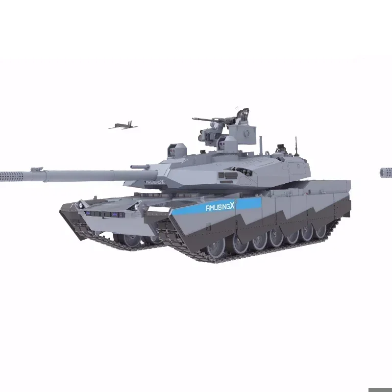 

Amusing Hobby 1/35 35A054 M1 Abrams X US Main Battle Tank - Tech Demonstrator Prototype -Scale Model Kit