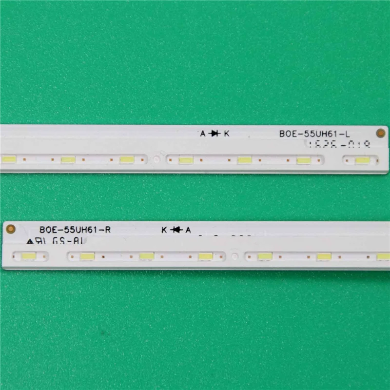 แถบไฟแบ็คไลท์ LED สำหรับ LG 55LH630V 55LW340C-UA 55LH640V 55UH6090 55LH6047 55LW340C บาร์ CSOT-55LH65-L R BOE-55UH61-L R เทป