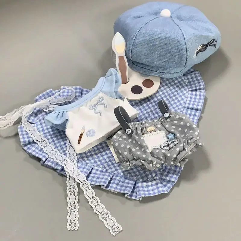 جديد وصول 10 سنتيمتر دمية الزي ليتل الأزرق الرسام 13 سنتيمتر ل الانكماش الذاتي الدب زي تغيير رائعتين وسوبر لطيف الأصلي