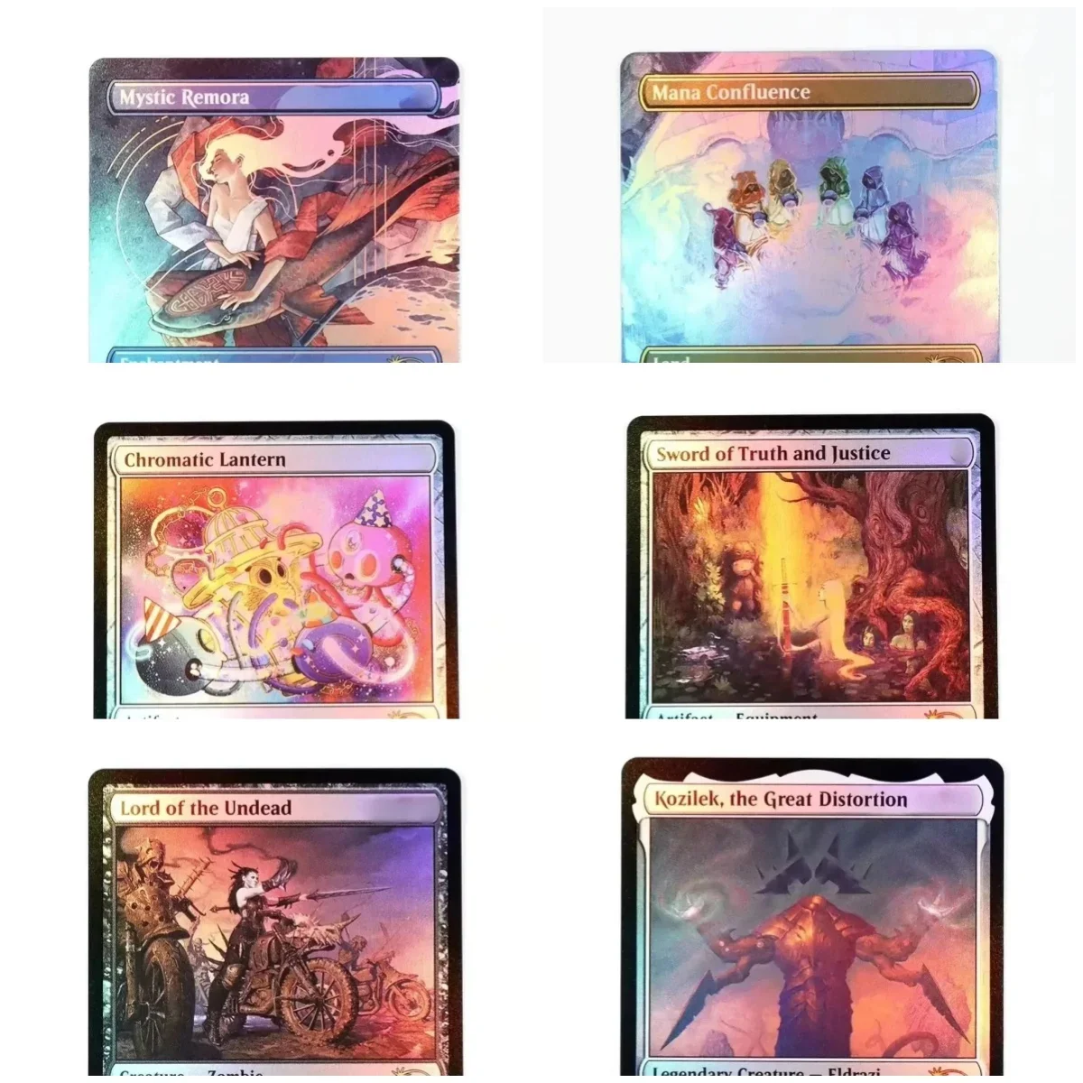 

Foil (SLD) Magical Proxys Game Black Top Quality Proxy Playing Cards Sword of Truth and Gathering Board Game Trading Cards Proxy