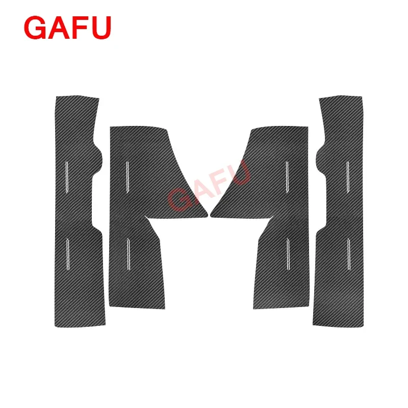 

For Toyota RAV4 RAV-4 2020-2022 Car Door Pedal Co-pilot Anti-kick Pad Anti-dirty Mat Protection Cover Hybrid Accessories