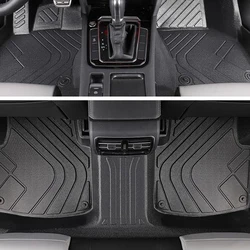 For HongQi HS5 HongQi H5 HongQi EQM5 HongQi H9 HongQi HS7 HongQi E-HS9 TPE Car Floor Mats waterproof Car Foot Pads