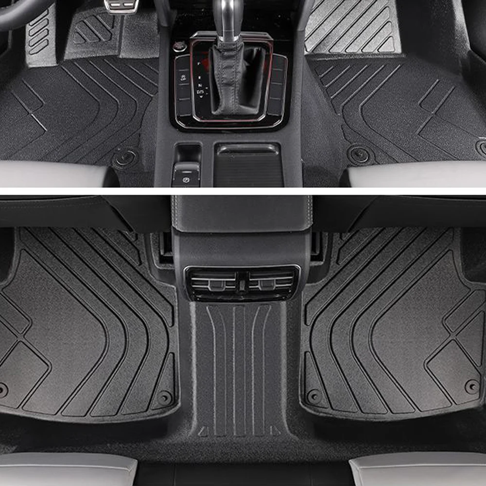 For HongQi HS5 HongQi H5 HongQi EQM5 HongQi H9 HongQi HS7  HongQi E-HS9 TPE Car Floor Mats waterproof Car Foot Pads