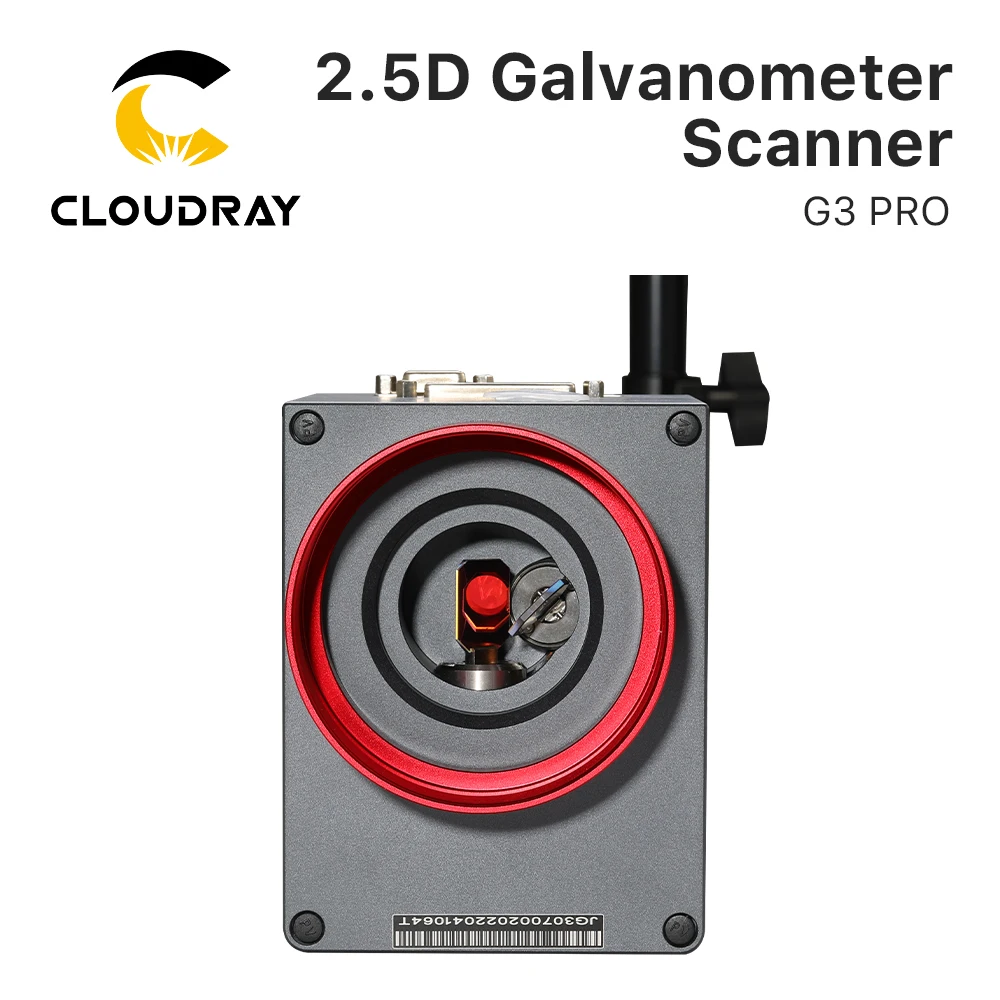 Cloudray Fiber Galvo Scanner Head 2.5D G3 PRO Input Aperture 10mm Wavelength 1064nm for Laser Marking