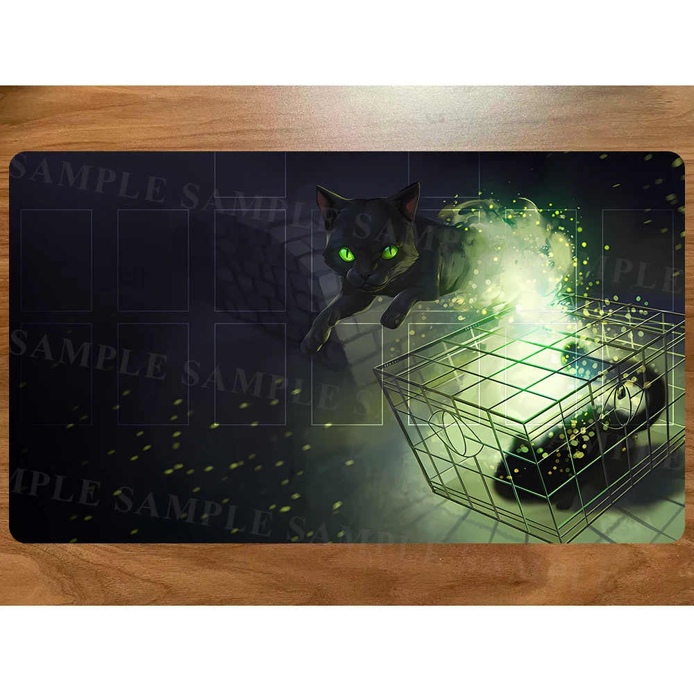 

Yu-Gi-Oh Playmat Quantum Cat YGO KMC TCG YuGiOh Mat M-76
