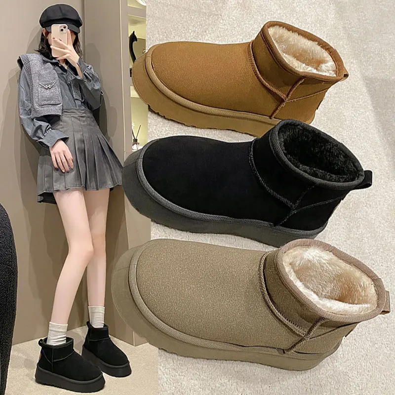 Boots Women New 2024 Australia Shoes Winter Footwear Ankle Lolita Snow Ladies Boots Women New 2024 Shoes Winter Footwear Austral