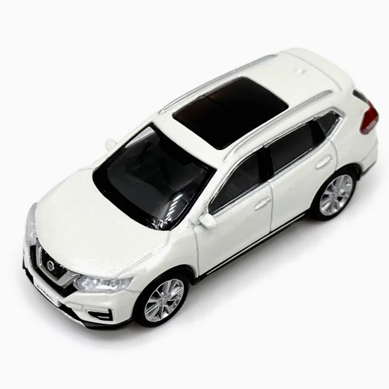 Paudi 1:64 échelle x-trail 2018 alliage Simulation modèle de voiture Collection statique décoré cadeaux de vacances jouets