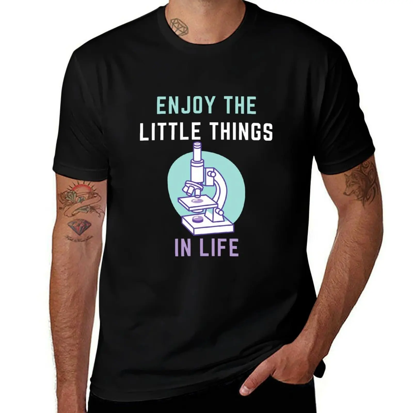 

science gift shirt cotton life t 2020 100% T-Shirt in things the little Enjoy pack shirts cotton t