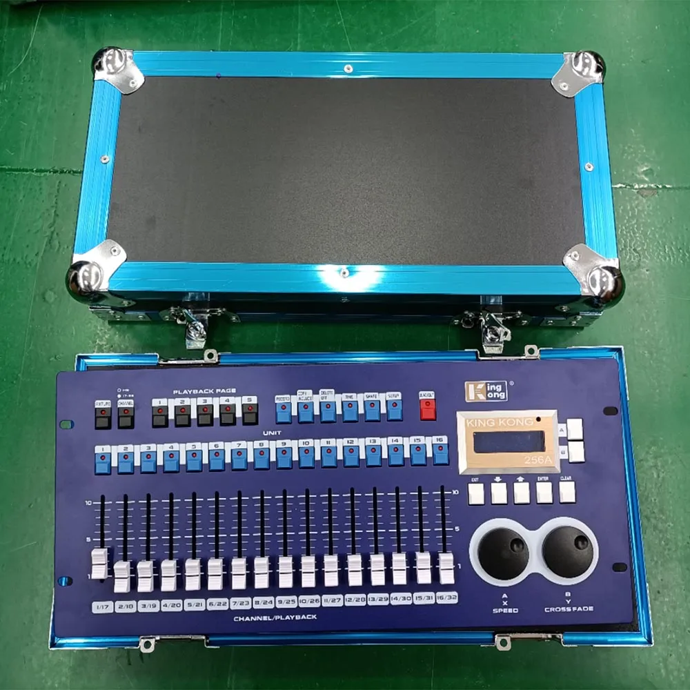 

Профессиональная DJ-консоль 256A DMX-контроллер DJ-оборудование для мини-вечеринки, свадьбы, управления освещением