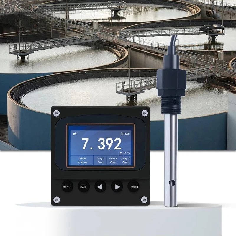 Industrial conductivity salinity sensor measuring instrument RS485 for water treatment ACS-100