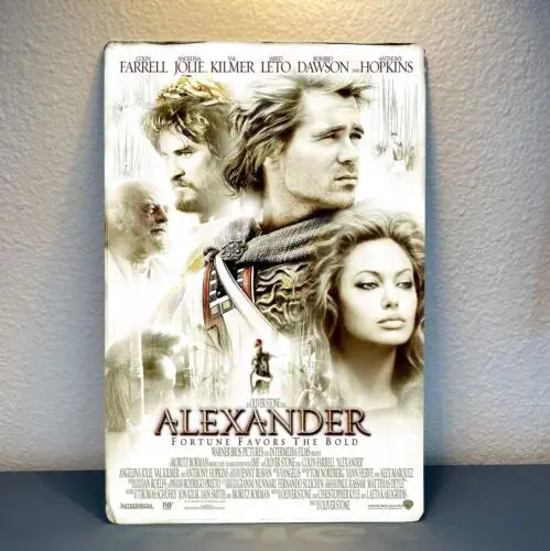 

Alexander Collin Farrell Movie Metal Poster Tin Sign 20x30cm Collectable Plate