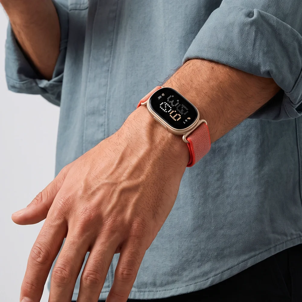 Google Fitbit Edge用 スポーツ編み込みルー - Sport Loop Velcro のレビューと価格