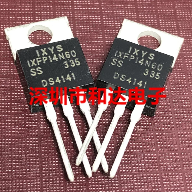 10 pezzi IXFP14N60 600 V 14 A