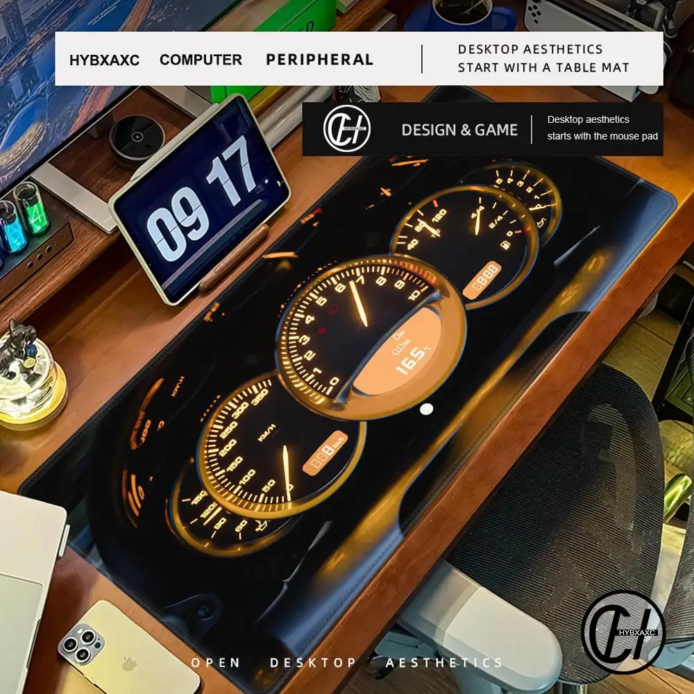 Gran Turismo 7 game Mouse Pad Cute HD Desk Pad Extended Gaming Keyboard Mats Large 100x50cm XXL Gamer Mousepad