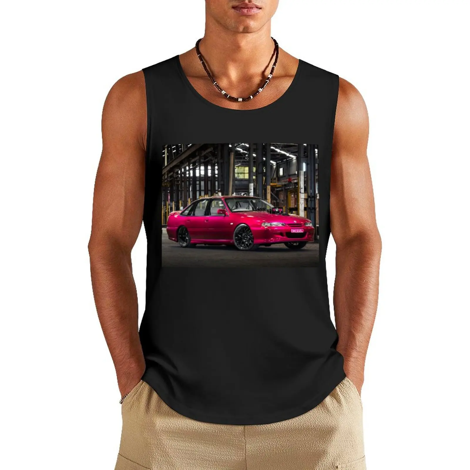 

Natalie Wardell's VS SS Holden Commodore Tank Top t-shirt for man Vest male gym t-shirts man gym men