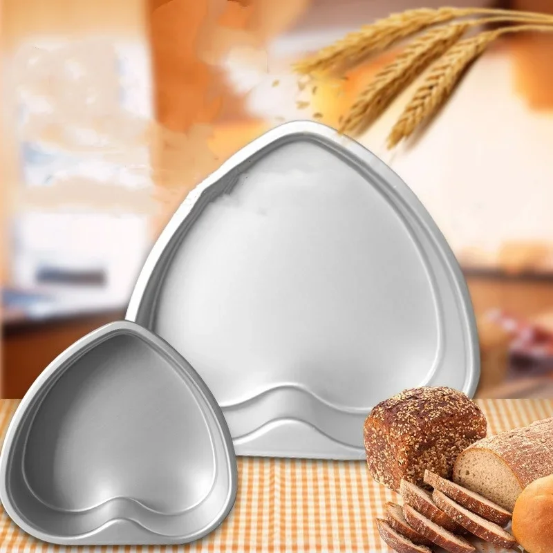 4/6/8/10 Inch Heart Shaped Cake Pan with Removable Bottom Wedding Birthday Baking Cake Tin Cheesecake Pan Chiffon Cake Mold