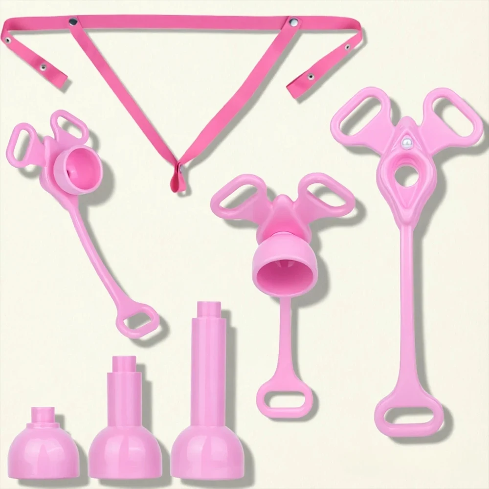 SMMQ ABS Resin Chastity Cage Imitation Vagina CB Plate Inverted Penis Cage Sissy Cock Restraint Chastity Device Urethral Lock