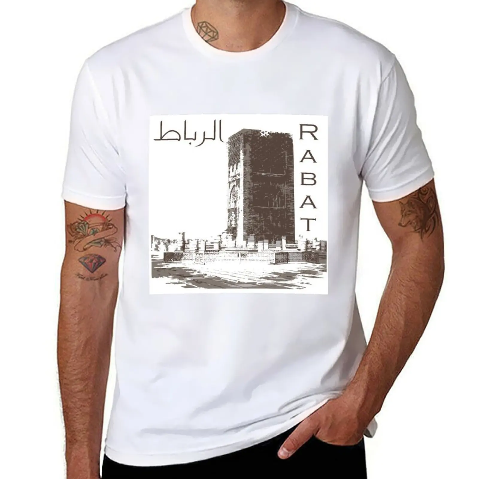 

Rabat T-Shirt mens graphic t shirts t shirts for man pack cotton T-Shirt