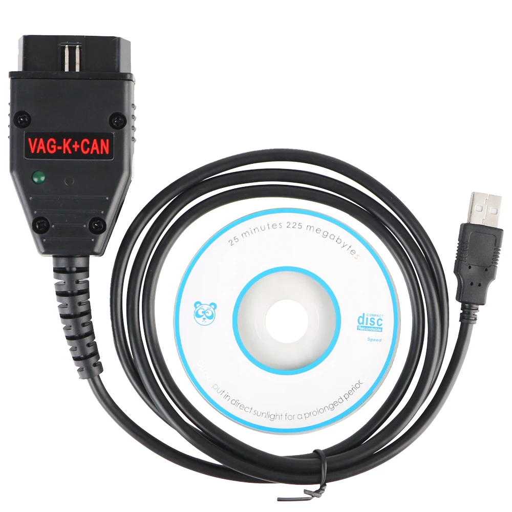 VAG K+CAN OBDII Scanner With FT232RL PIC18F25K80 Chip cable Commander 1.4 for VW/AUDI Car Accessories OBD2 Diagnostic Tools