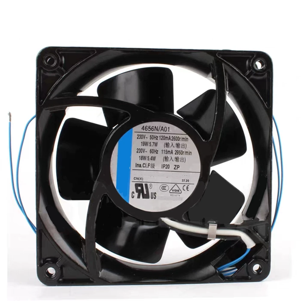 Cooling Fan 4656N/A01 220V 120mA 19W 12038 120X120X38 2-Wire