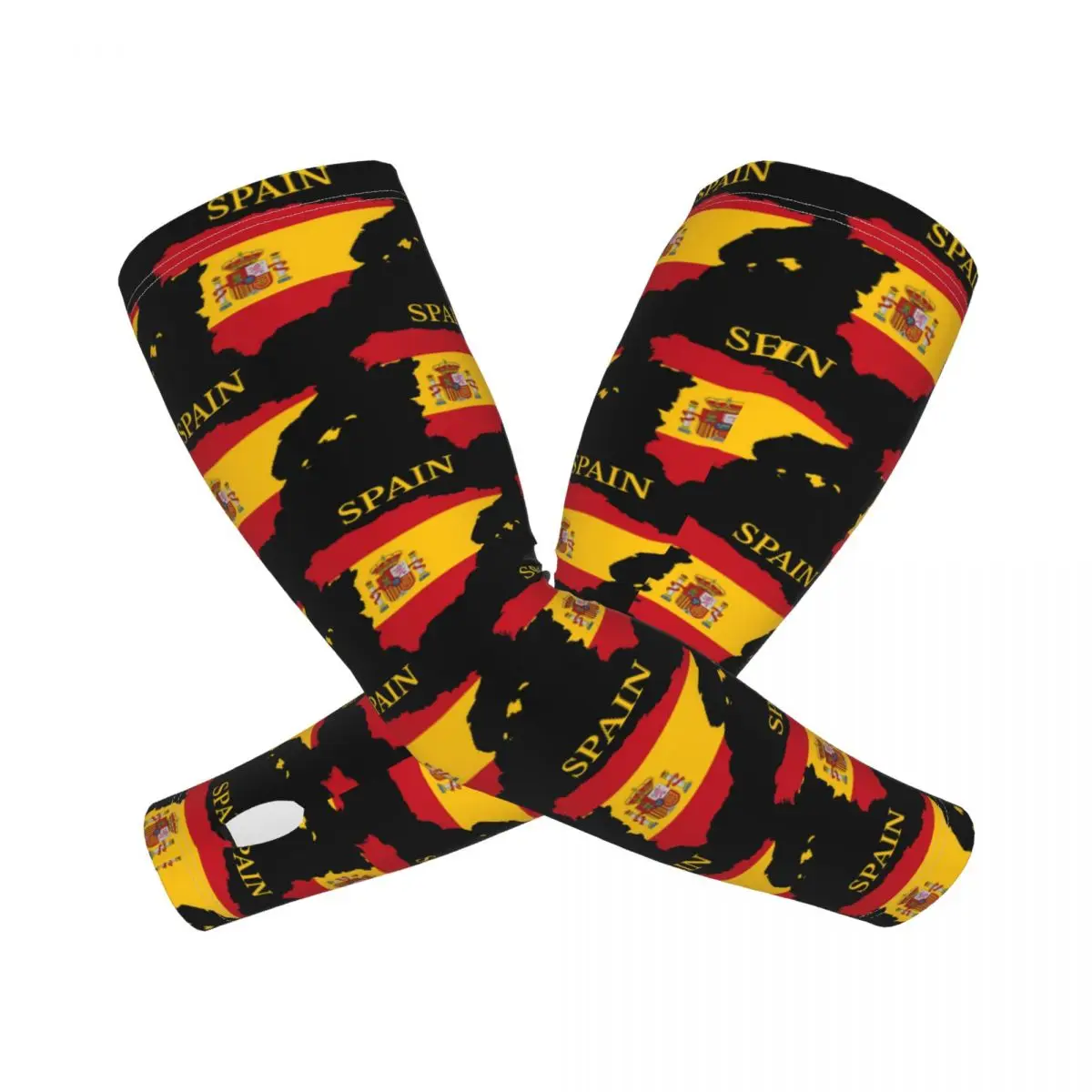 espanha-mapa-bandeira-mangas-de-braco-ao-ar-livre-sol-protecao-uv-capa-verao-gelo-seda-ciclismo-tatuagem-mangas