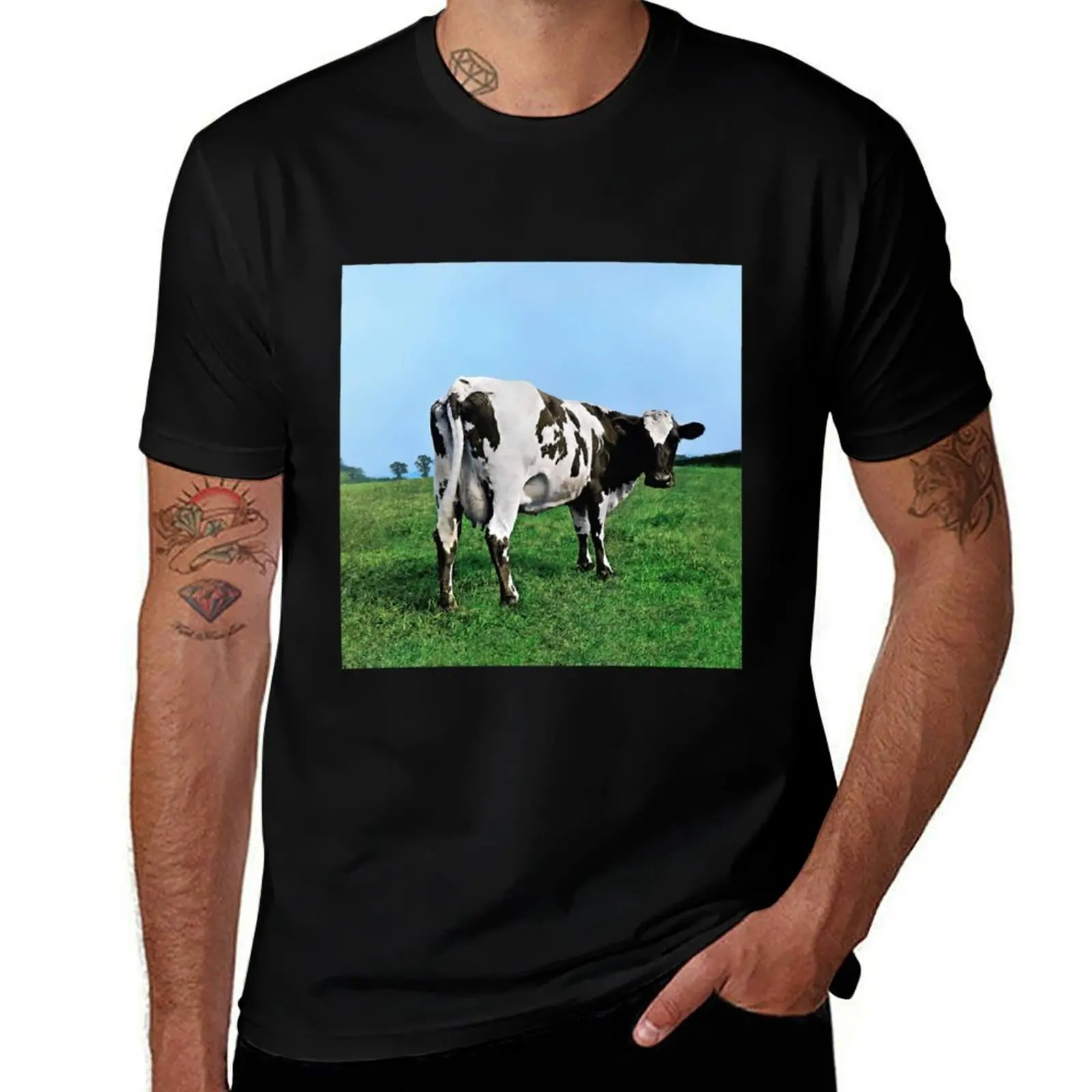 

Atom Heart Mother (HQ Perfect Gift For you and friends T-Shirt man t shirt cotton cotton t shirts high quality