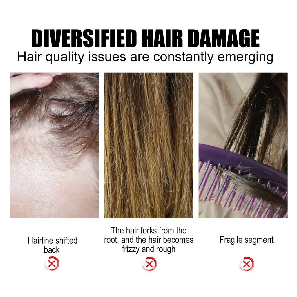 Ginger Hair Spray Promote Growth Anti Loss Improve Thin Dry Breakage Hair Nourish Root Scalp Damaged Treatment Hair Grow Spray