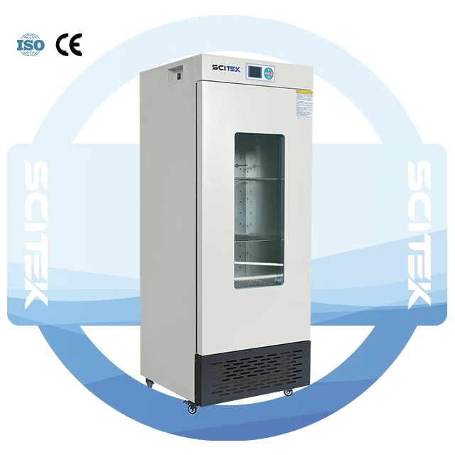 150L/250L/350L/460L Vertical Climate Incubator Forced Convection Circulation Mode PT100  Sensor for Lab