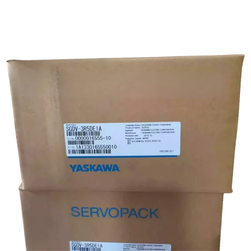 New In Box Yaskawa SGDV-3R5DE1A Servo Drive In Stock