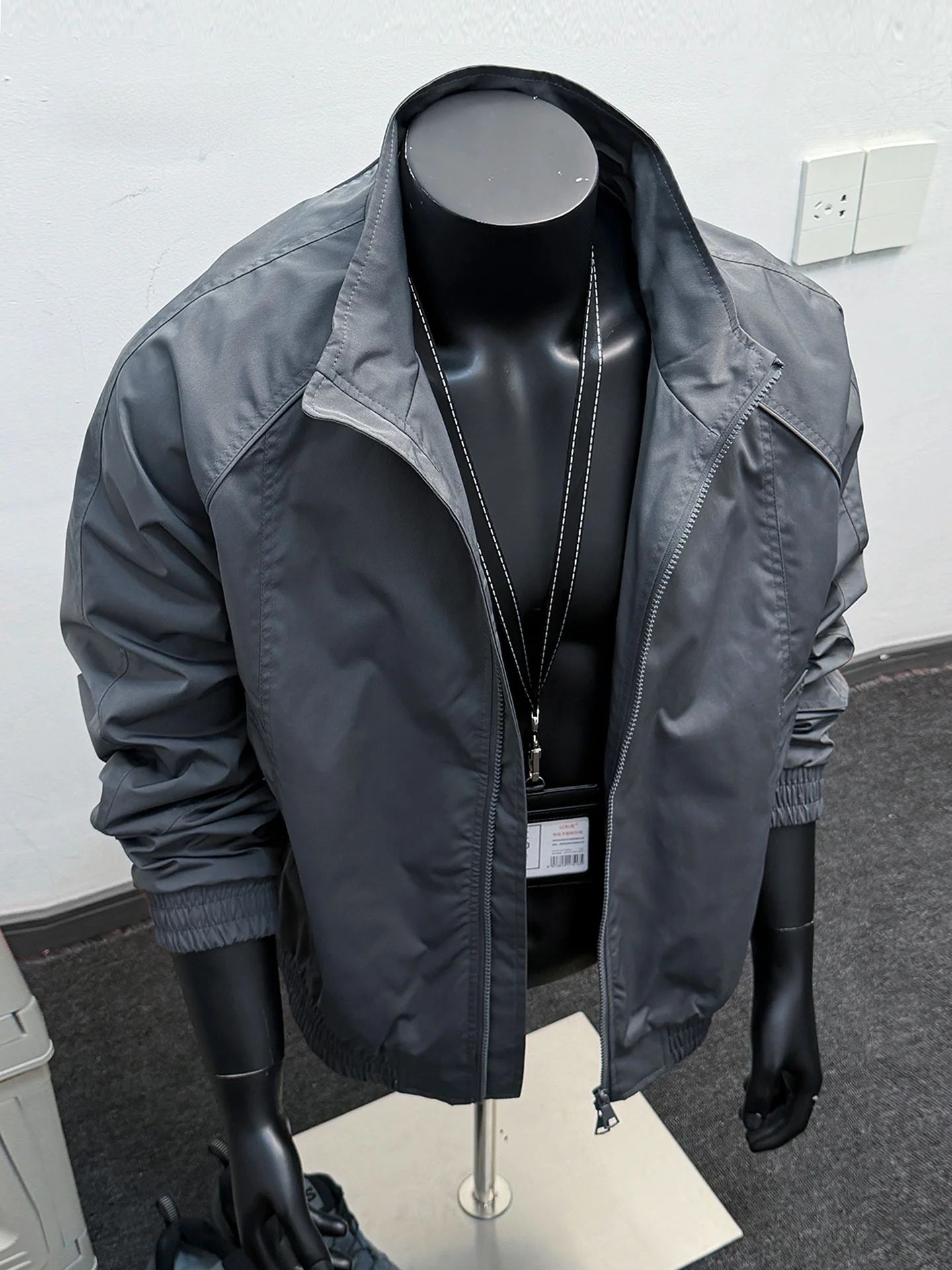 

Мужская модная куртка-бомбер American Sle для мотоциклистов, премиум-класса, с воротником-стойкой, ветрозащитная, для работы и активного отдыха