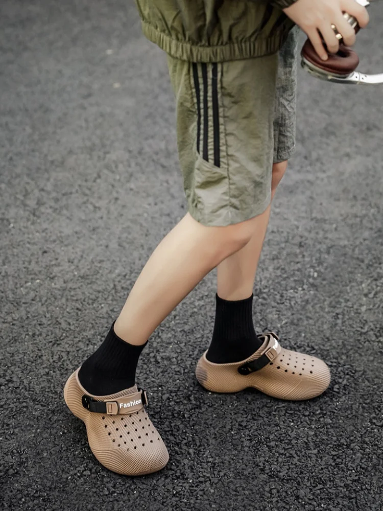 Unisex Sommer EVA Clogs Leichte Atmungsaktive Gartenschuhe Dicke Sohle Outdoor-Sandalen Lässige Slip-On Schuhe – Detail 3