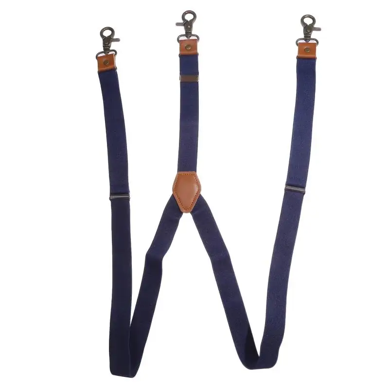 Fashion Men's Suspenders New 3 Hooks Suspenders Man For Pants Casual Trouser Suspenders Fashion Adjustable Women's Braces