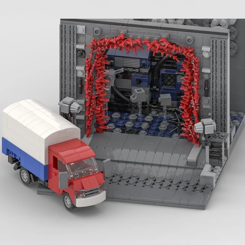 Stranger Sci Fi Scene Construction Toy Vehicle and Building Set Display Building Bricks Gift