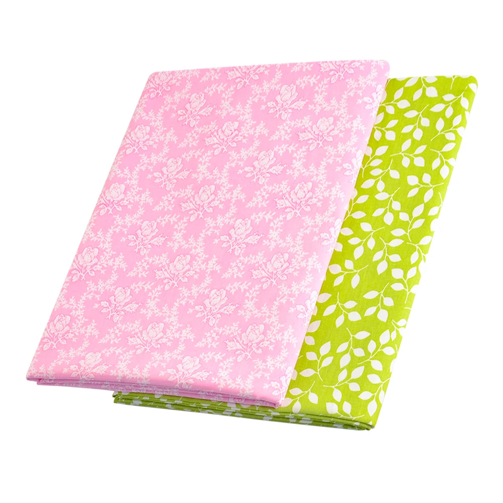 2 Teile/lose 40cm x 50cm Pre-cut Fett Viertel Schöne Bunte Qualität Gedruckt Baumwolle Stoffe Patchwork Quilten tuch für DIY Nähen – Detail 18