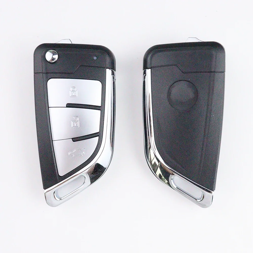 3 4 Bottons Car Key Fob Case Shell Housing for Xhorse Folding Car Key for VVDI XEKF20EN Circuit Board