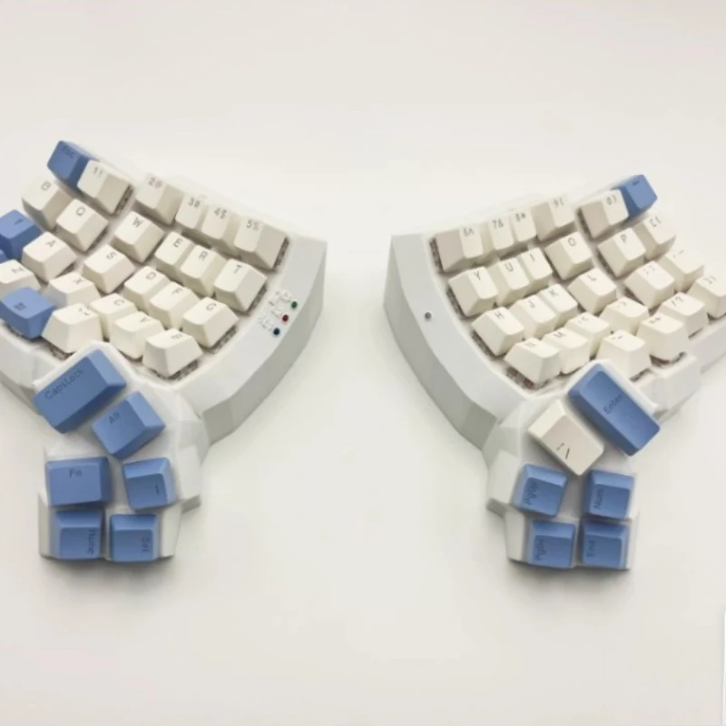Split Surface Keyboard Custom Ergonomics Hot-swapping Wired Bluetooth Dual Mode Keyboard Kit ZMK Left and Right Hand Keyboards