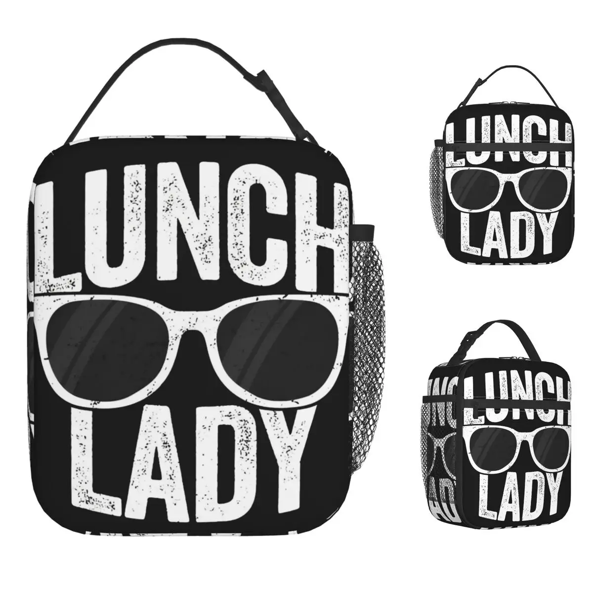 

Lunch Lady Lunch Bag Portable Lunch Box Child Outdoor Picnic Graphic Cooler Bag Casual Oxford Tote Food Bags