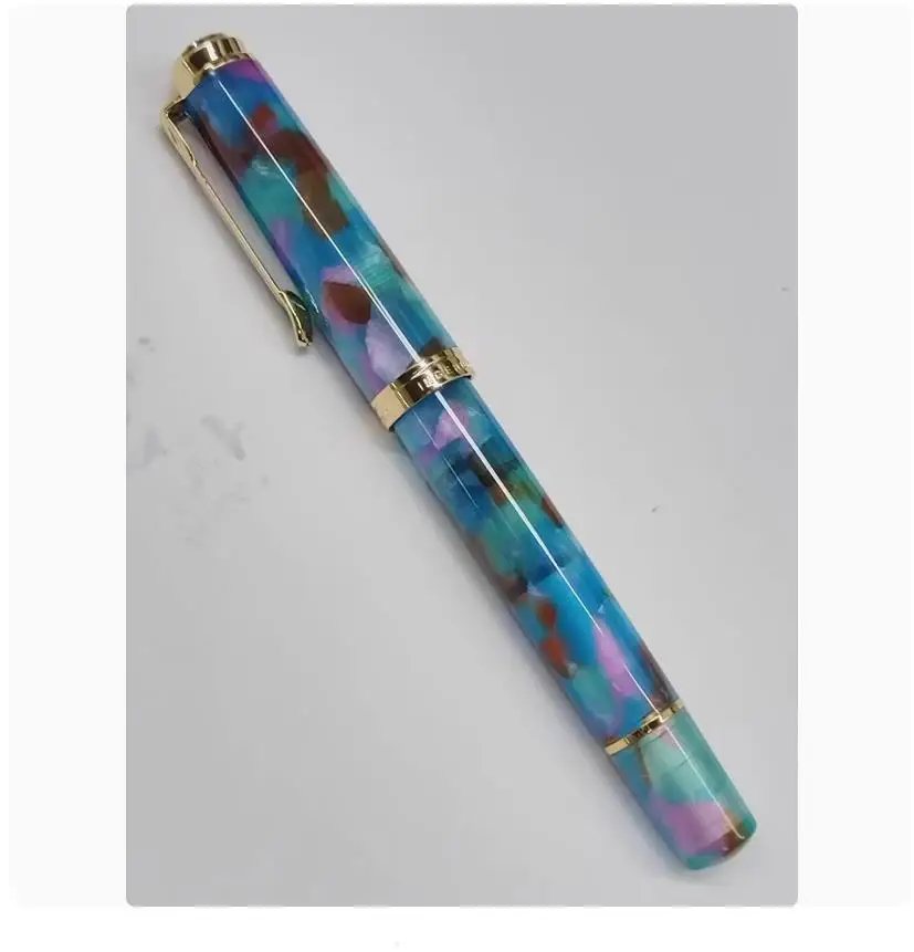 ADMOK 400 Acrylic Resin Fountain Pen With Piston Ink Refilling , Schmidt  Tip,  Handwriting, Office Art