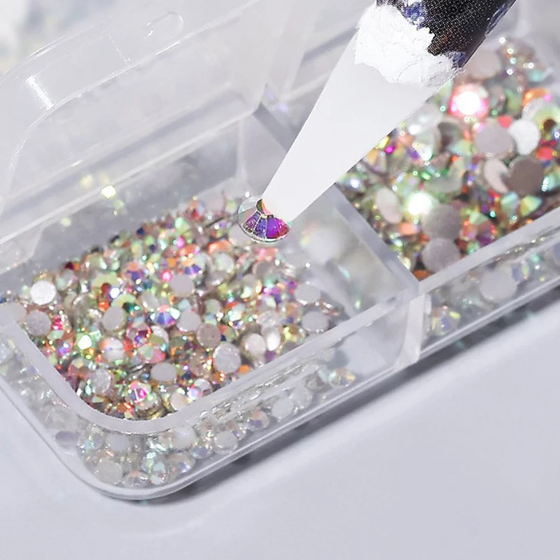 Contactless Dotting Pencil para Nail Art, Rhinestone Picker, Pick Up Tool, Crystal Wax Pencil, Stones Nails Acessórios e Ferramentas