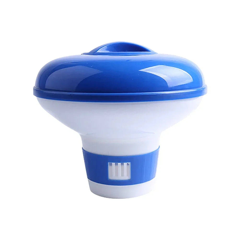 Swimming Pool Floating Chlorine Dispenser Disinfection Automatic Applicator Pump Pill Disinfecting Box Spa Swimming Pool Accesso