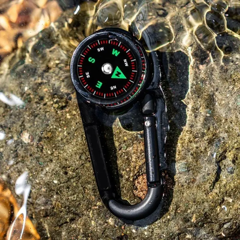 Double Sided Compasses Thermometers Quickly Release Hiking Backpack Buckle Enduring JOME